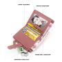 KBW190 Women's Fashion Stone Pattern With Buckle Two Fold Multi Card Position Large Bill Position Coin Position Zip Women's Bag