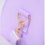Stock lilac Nylon duffle bag with Glittering chenille letter patches duffle bag travel handbag nylon bag