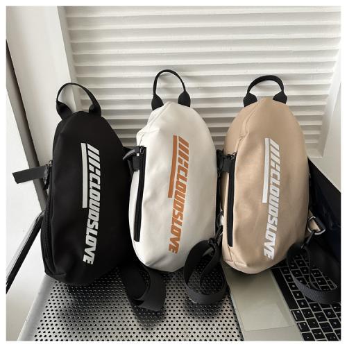 Gelory Factory Custom Unisex Crossbody Shoulder Bag Outdoor Casual Canvas Waist Bag For Men Chest Bag Fanny Pack