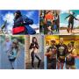 Smell Fanny Pack Belt Bag Fanny Packs for Women Men Fashion Waterproof Waist Pack with 3 Pouches Adjustable Strap