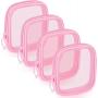 Travel Portable Nylon Mesh Toiletry Make Up Bag Zipper Makeup Pouch Mesh Cosmetic Bag
