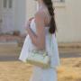 2024 Manufacture Fashion Women Crossbody Bag Customized Pu Vegan Leather Bag Stylish Casual Shoulder Drum Handbags