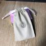 Small Cotton Drawstring Packaging Bag High End Gift Packaging Bag