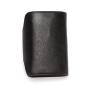 CUIKCA HF043 New Lychee Pattern PU Leather Unisex Organ Type Card Holders Buckle Wallet Purse Business ID Bank Card Cases