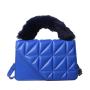 Fashion Simple Women Bags Shoulder Crossbody Plush Ladies Handbags Casual Small Square Women Ladies Bags Quality 2022 Newest