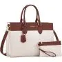 LOVEVOOK 2024 luxury ladies large pu leather woman purses and shoulder handbags for women 15.6in 17in laptop tote handbags 2024