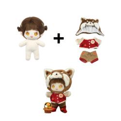 China custom Plush Doll stuffed toy 20cm kpop star doll plush toy design your own doll 3D face