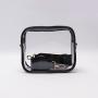 Women Concert Stadium Approved Clear Crossbody Bag With Shoulder Strap Waterproof Candy Color Strap Transparent Crossbody Bag