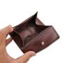 Wholesale mens slim leather magic wallet RFID blocking leather magic wallet for men with coin purse