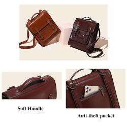 Backpack Women 2023 New Arrival Genuine Leather ladies backpack waterproof school Bag Fashion Oiled Waxed Cowhide Backpack women