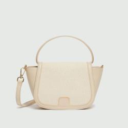 2024 Trending Fashion Women Bags Custom Logo Vegan Leather Handbags Simple Ladies Shoulder Bags