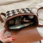 2024 New diamond pattern bucket bag Europe and the United States retro single shoulder cross bag fashion casual handbags