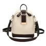 New Fashion Women's Bag 2023 Fashion Pu Solid Color Backpack High Texture Leisure Butterfly Embroidery Line Versatile Schoolbag