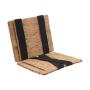 Fashion cork products card holder wallet rfid vegan cork magic wallet card holder with elastic band
