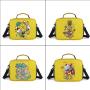 Spacious and Durable Insulated Polyester Lunch Bag for Kids Thermal and Waterproof with Cartoon Pattern Cooler Bag Genre
