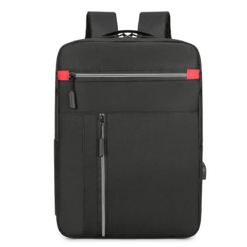 ZR738 Unisex Backpack Laptop Bag 15.6 inches Oxford Waterproof Fabric USB Large High Quality Zipper Backpack Business Schoolbag