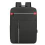 ZR738 Unisex Backpack Laptop Bag 15.6 inches Oxford Waterproof Fabric USB Large High Quality Zipper Backpack Business Schoolbag