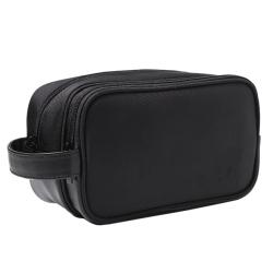 customized canvas make up bag luxury waterproof black hanging hanging toiletry bag