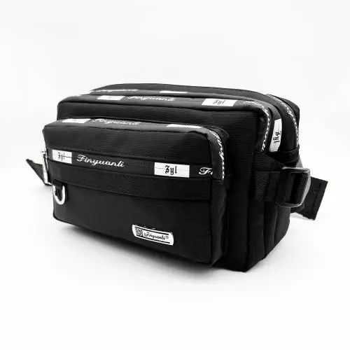 Mens cheap small lightweight fashion cute customized leisure anti-theft waterproof sling chest rig bag