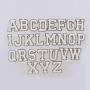Keymay RTS Fast Shipping Lightweight A-Z Alphabet Varsity Letter Patches Self Adhesive Chenille Stickers Chenille Letters