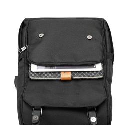 Custom Logo Daily Life Breathable Office Computer Back Pack Bag Travel Laptop Backpack With Usb Charging Port