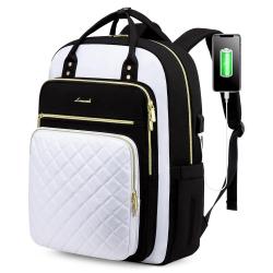 LOVEVOOK custom Lightweight casual daypacks large 15.6 17inch computer rucksack new quilted travel school women laptop backpacks