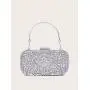 Wholesale lady diamond bags lady party purse metal box rhinestone clutch bags crystal evening bags clutch purse for women luxury