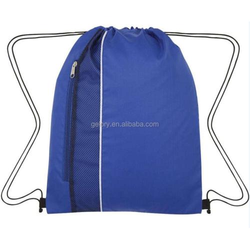 Gelory Promotional Multicolor Sports Waterproof Backpack Nylon Drawstring Gym Bag With Logo