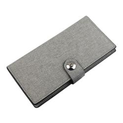 OEW002 Canvas Wallet Long Business Multi-card Purse Luxury Wallets Men Slim Credit Card Holders Mens Wallet For Gift