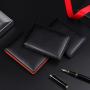 Popular Slim Wallet Credit Card Holder Bag Business Genuine Leather Wallet For Men Multi-function Wallet Money Clip Wholesale