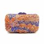 2024 hot sell  cheap  price New Design Handmade Custom Luxury Lady Rhinestone Clutch Evening Bag
