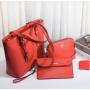 KBW709 Women Bag Retro Shoulder Handbag New Fashion High Quality Ladies Slanting Cross Four Pieces Mother Bag
