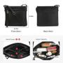 REALER 3pcs Custom Casual Retro PU Leather Crossbody Ladies Hands Bags Hobo Shoulder Bags Women Handbags and Purses