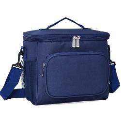 Manufacturer Portable Fresh-keeping Insulation Pack Oxford Lading Shoulder Bento Lunch Box Case Outdoor Picnic