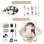 Customized Logo Spinnanight Overnight Bags Portable Gym Sport Travel Duffle Bag with USB Charging Port