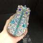 Diamond luxury design banquet handbag women's full rhinestone fashion evening Clutch Bag shinny Crystal Party Purse