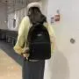 New Designer Trendy Custom Fashion Retro Simple Style Corduroy Backpack Solid Color Bookbags Student Schoolbag
