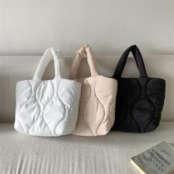 Wholesale Shoulder Bag Fashion Logo Designer Bag Handbags Women Luxury Embroidery Nylon Tote Bag