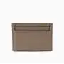 Nicely done genuine leather credit card holder with logo deboss Card wallet in leather
