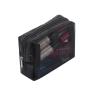 Mesh Makeup Black Mesh Zipper Pouch Travel Cosmetic Organizer Case for Daily Toiletries Accessories Purse Bag