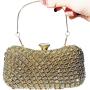 New Arrival Rhinestones Women Bags Chain Shoulder Handbags Party Wedding Day Clutch Purse Evening Bags Handbags For Ladies pochette femme