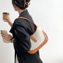 Wholesale Coin Purses Ladies Handbags Fashion Patchwork Women Hand Bags Canvas Shoulder Bag Waxed Canvas Sling Bag