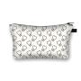 Factory Waterproof Cosmetic Bag Popular Travel Makeup Beauty Cosmetic Bag Hot-sale 3D Digital Flowers Printing Opp Bag