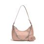 2024 new style versatile underarm bag fashionable diamond embroidery handbag crossbody bag black ladies purse handbags