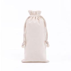 Factory Direct Canvas Drawstring Bag Blank Cotton Rice Bag Can Be Printed for Flour Storage