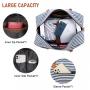 Realer Overnight Carry on Weekender Duffel with Shoe Compartment Toiletry Bag Flight Approved Womens Canvas Luggage Travel Bags