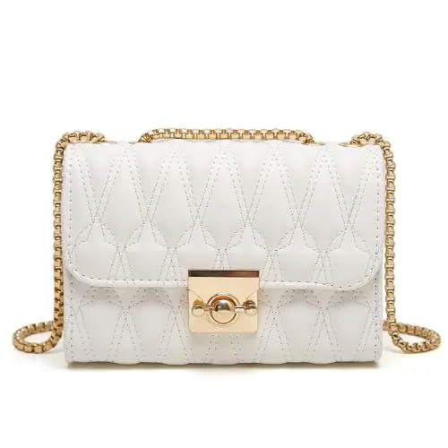 2023 fashion women PU leather bags Luxury Crossbody quality handbag for ladies chain bag