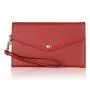 Customized Leather Cash Envelope Wallet Women Long Purse Clutch Wallet Leather Women's Long Wallet