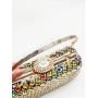 Fashionable hand-held rhinestone grand women's party bag clutch bag