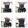 XL218 Outdoor Sports Travel Bike Bags Fashion Large Capacity Bicycle Rear Seat Tail Bag Anti Water Cycling Bicycle Pannier Bag